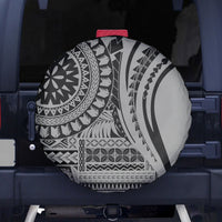 Samoa Siapo Arty Spare Tire Cover Black Style - Wonder Print Shop