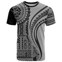 Samoa Siapo Arty T Shirt Black Style - Wonder Print Shop