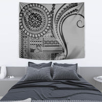 Samoa Siapo Arty Tapestry Black Style - Wonder Print Shop