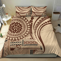 Samoa Siapo Arty Bedding Set Brown Style LT9 - Wonder Print Shop