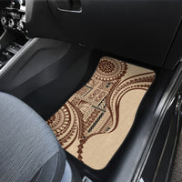Samoa Siapo Arty Car Mats Brown Style LT9 - Wonder Print Shop