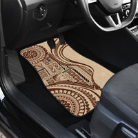Samoa Siapo Arty Car Mats Brown Style LT9 - Wonder Print Shop