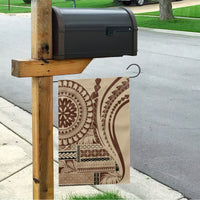 Samoa Siapo Arty Garden Flag Brown Style - Wonder Print Shop