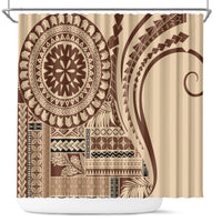 samoa-siapo-arty-shower-curtain-brown-style
