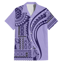 Samoa Siapo Arty Family Matching Mermaid Dress and Hawaiian Shirt Purple Style LT9 - Wonder Print Shop
