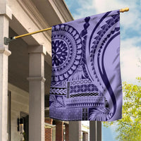 Samoa Siapo Arty Garden Flag Purple Style - Wonder Print Shop