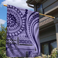 Samoa Siapo Arty Garden Flag Purple Style - Wonder Print Shop