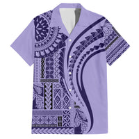 Samoa Siapo Arty Hawaiian Shirt Purple Style - Wonder Print Shop