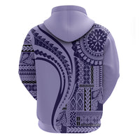 Samoa Siapo Arty Hoodie Purple Style - Wonder Print Shop