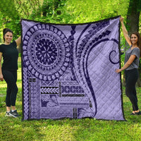Samoa Siapo Arty Quilt Purple Style - Wonder Print Shop