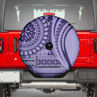 Samoa Siapo Arty Spare Tire Cover Purple Style - Wonder Print Shop