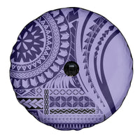 Samoa Siapo Arty Spare Tire Cover Purple Style - Wonder Print Shop