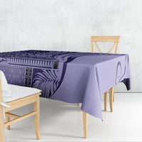 Samoa Siapo Arty Tablecloth Purple Style - Wonder Print Shop