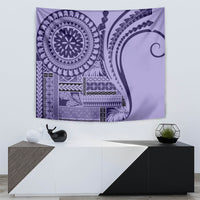 Samoa Siapo Arty Tapestry Purple Style - Wonder Print Shop