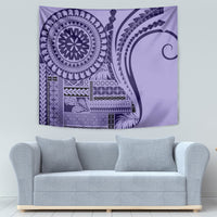 Samoa Siapo Arty Tapestry Purple Style - Wonder Print Shop