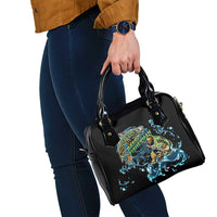 Bass Fishing Fisherman Shoulder Handbag Big Mouth Boat - Wonder Print Shop