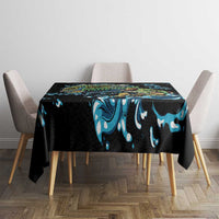 Bass Fishing Fisherman Tablecloth Big Mouth Boat - Wonder Print Shop