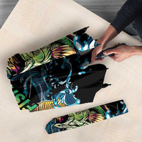 Bass Fishing Fisherman Umbrella Big Mouth Boat - Wonder Print Shop