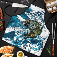 Bass Fishing Fisherman Apron Fish Sport Largemouth - Wonder Print Shop