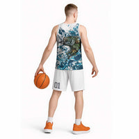 Bass Fishing Fisherman Basketball Jersey Fish Sport Largemouth - Wonder Print Shop