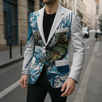 Bass Fishing Fisherman Blazer Fish Sport Largemouth - Wonder Print Shop