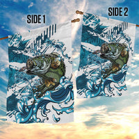 Bass Fishing Fisherman Garden Flag Fish Sport Largemouth - Wonder Print Shop