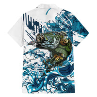 Bass Fishing Fisherman Hawaiian Shirt Fish Sport Largemouth - Wonder Print Shop
