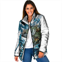 Bass Fishing Fisherman Padded Jacket Fish Sport Largemouth - Wonder Print Shop