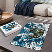 Bass Fishing Fisherman Puzzle Fish Sport Largemouth - Wonder Print Shop