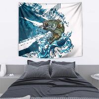 Bass Fishing Fisherman Tapestry Fish Sport Largemouth - Wonder Print Shop