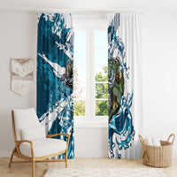 Bass Fishing Fisherman Window Curtain Fish Sport Largemouth - Wonder Print Shop