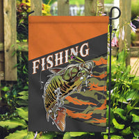 Bass Fishing Fisherman Garden Flag Camouflag Pattern - Wonder Print Shop