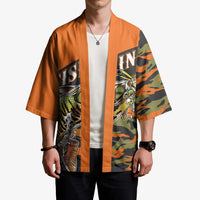 Bass Fishing Fisherman Kimono Camouflag Pattern - Wonder Print Shop