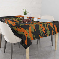 Bass Fishing Fisherman Tablecloth Camouflag Pattern - Wonder Print Shop