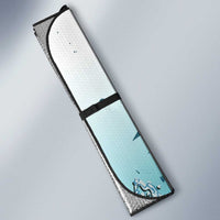 Bass Fishing Vintage Auto Sun Shade - Wonder Print Shop
