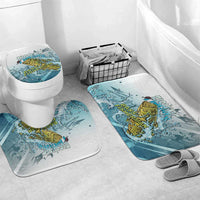 Bass Fishing Vintage Bathroom Set - Wonder Print Shop