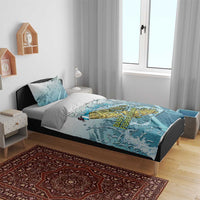 Bass Fishing Vintage Bedding Set - Wonder Print Shop