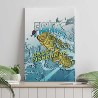 Bass Fishing Vintage Canvas Wall Art - Wonder Print Shop