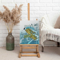 Bass Fishing Vintage Canvas Wall Art - Wonder Print Shop