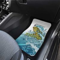 Bass Fishing Vintage Car Mats - Wonder Print Shop