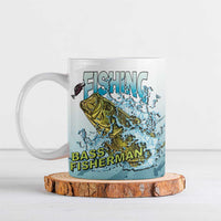 Bass Fishing Vintage Ceramic Mug - Wonder Print Shop