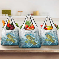 Bass Fishing Vintage Grocery Bag - Wonder Print Shop