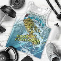 Bass Fishing Vintage Men Tank Top - Wonder Print Shop