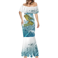 Bass Fishing Vintage Mermaid Dress - Wonder Print Shop