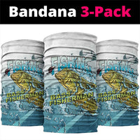 Bass Fishing Vintage Neck Gaiter - Wonder Print Shop