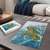 Bass Fishing Vintage Puzzle - Wonder Print Shop