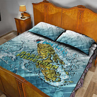 Bass Fishing Vintage Quilt Bed Set - Wonder Print Shop