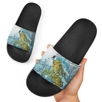 Bass Fishing Vintage Slide Sandals - Wonder Print Shop