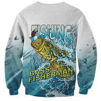 Bass Fishing Vintage Sweatshirt - Wonder Print Shop