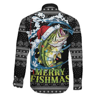 Funny Fishmas Bass Family Matching Summer Maxi Dress and Hawaiian Shirt Fish Santa Hat Christmas Vibes - Wonder Print Shop
